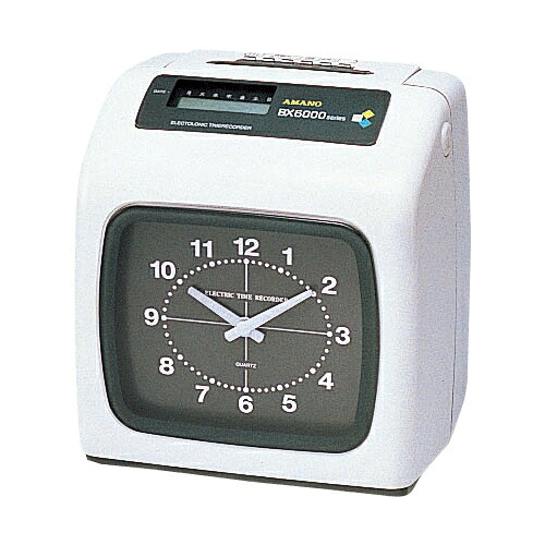 アマノ【AC】タイムレコーダー　ホワイト A-4946267110655★【BX-6000-W】｜家電のＳＡＫＵＲＡ　店