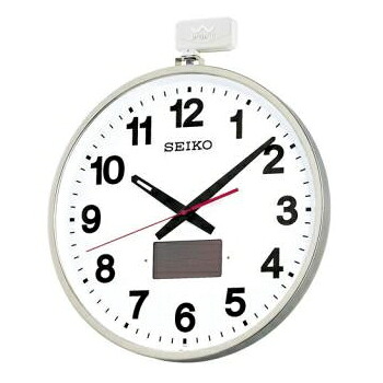 【7/20限定★抽選で2人に1人最大100%ポイントバック!要エントリー】セイコー【SEIKO】屋外防雨型 アナログ電波掛け時計 SF211S★【ソーラー】|家電のSAKURA 店