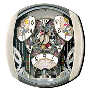セイコー【SEIKO】ウォルトディズニーひと休み パディ＆フレンズからくり飾りつけ時辰儀 FW563A★文字記号時辰儀【旋律6曲】