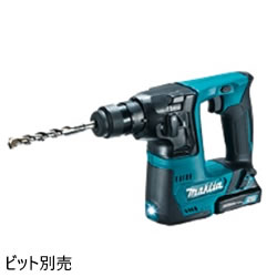 【4/15限定★抽選で2人に1人最大100%ポイントバック！要エントリー】マキタ【makita】10.8V　14mm充電式ハンマドリル　HR140DSHX★【1.5Ah電池×2・充電器・ケース付】