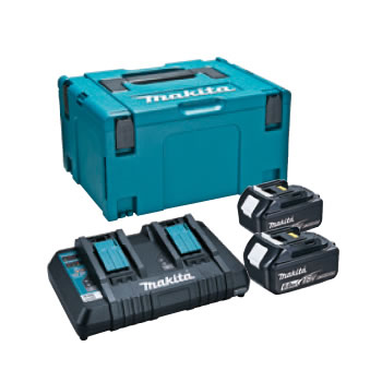 マキタ【makita】パワーソースキット1　A-61226★【BL1860B×2本・DC18RD・マックパックタイプ3】