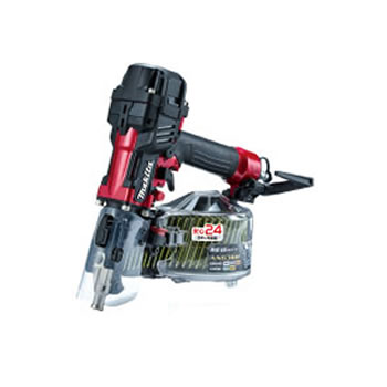 マキタ【makita】65粍高圧エア湖釘打 エアダスタ付（赤） AN636H★【AN636H】