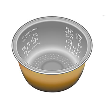 パナソニック【SR-SPX187用】パナソニックIHジャー炊飯腕っこき 内釜 ARE50-H41★【ARE50H41】