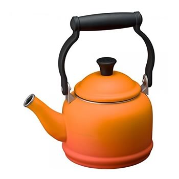 ル・クルーゼ【LE CREUSET】1.1L 湯わかし デミ オレンジ色 920009-00-09★【9200090009】