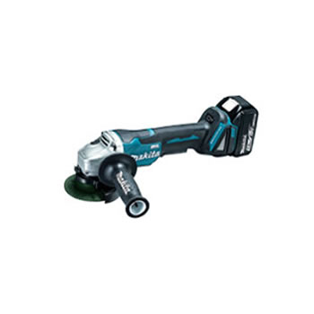 マキタ【makita】18V6.0Ah充電式100mmディスクグラインダー（パドル） GA408DRGX★【電池2個・充電器・ケース付き】
