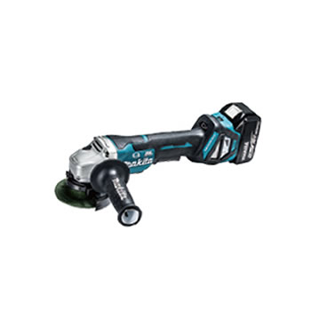 マキタ【makita】18V6.0Ah申し受ける式100粍レコード盤圧砕機（無線電話・パドル） GA418DRGX★【蓄電池2個・申し受ける器・入れもの付き添い人】