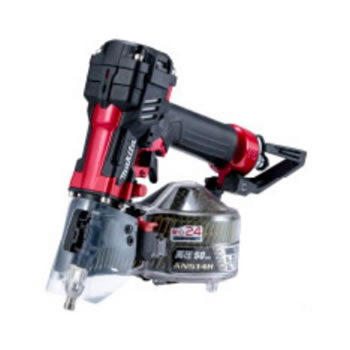 マキタ【makita】50粍高圧エア湖釘打 (赤） 為来たり釘専用 AN514H★【可塑性物質容れもの付】