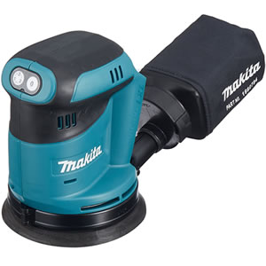 マキタ【makita】18V申し受ける式ランダムオービットサンダ（本体のみ） BO180DZ★【独居室・申し受ける器別売】