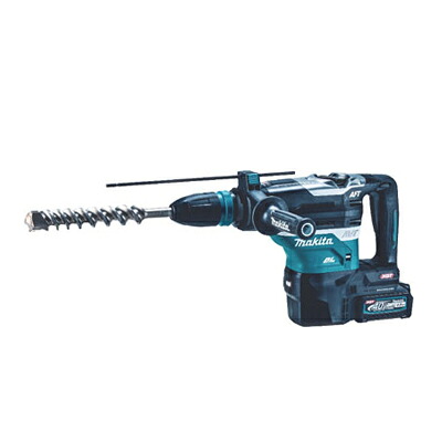 マキタ【makita】40Vmax申し受ける式金鎚せん孔機（SDS-MAX）HR005GRMX★【乾電池2個・申し受ける器・入れもの付】