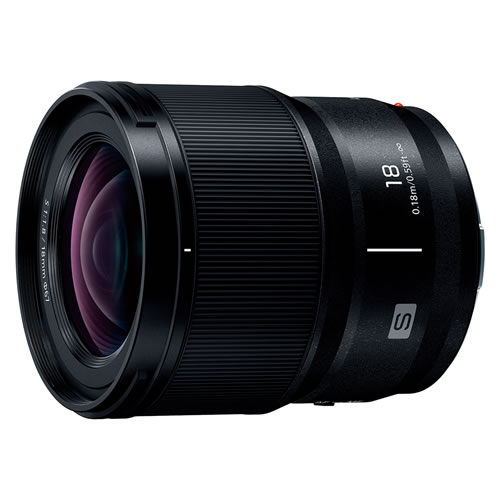 パナソニック【デジタル一眼カメラ用交換レンズ】LUMIX S 18mm F1.8 S-S18★【単焦点レンズ】