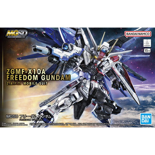 【5/25限定★抽選で2人に1人最大100%ポイントバック！要エントリー】BANDAI SPIRITS【ガンプラ】MGSD フリーダムガンダム SDガンダム 機動戦士ガンダムSEED H-4573102642578