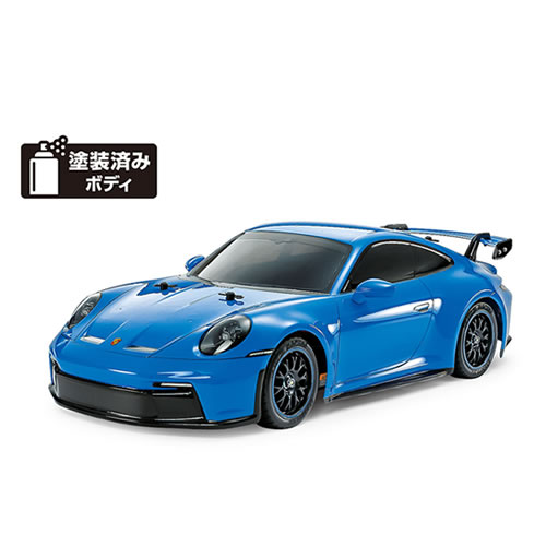 タミヤ【送信機別売】58712 1／10 RC ポルシェ 911 GT3 (992) (TT-02シャーシ) H-4950344587124【ラジコン】