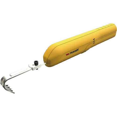 楽天市場】MUSASHI ムサシ 充電式除草バイブレーターミニ 電動草取り機