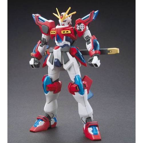 バンダイスピリッツ【ガンプラ】HGBF 1／144 「ガンダムビルドファイターズトライ」 カミキバーニングガンダム H-4573102577214【プラモデル】画像