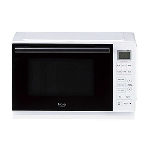 ハイアール【フラットタイプ】単機能レンジ 20L ホワイト 庫内幅約32.8cm JM-FHR20A-W【電子レンジ】