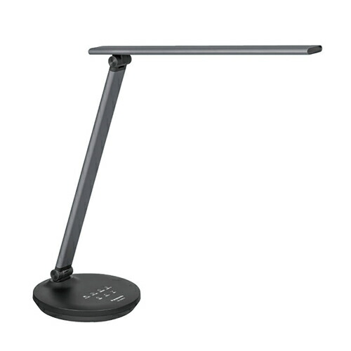 パナソニック【Panasonic】パルック LED事務机照明ランプ （事務机点火装置） ダークグレーメタリック仕上 SQ-LD440-K【照明ランプ点火装置 卓上点火装置】