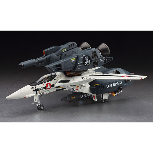 ハセガワ【マクロスシリーズプラモデル】VF-1S／A ストライク／スーパー バルキリー スカル小隊 H-4967834656536【MC03】
