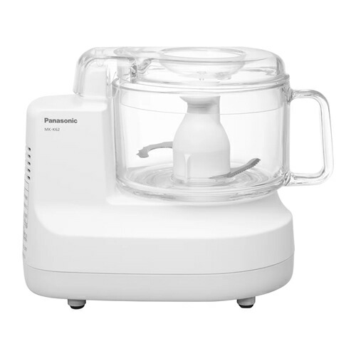 パナソニック【Panasonic】フードプロセッサー ホワイト 3種カッター 手早く下ごしらえ 容器・カッター食洗機対応 MK-K62-W【MK-K62】|家電のSAKURA 店