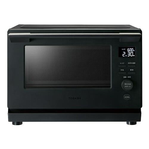 東芝【TOSHIBA】単機能レンジ 23L ブラック プレミアムモデル 1000W ワイド＆フラット庫内 ER-S10A-K【お手入れラクラク】