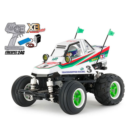 タミヤ【ラジコン】XBシリーズ（完成モデル） No208　1／10RC XB コミカル グラスホッパー（WR-02CBシャーシ） H-4950344076406