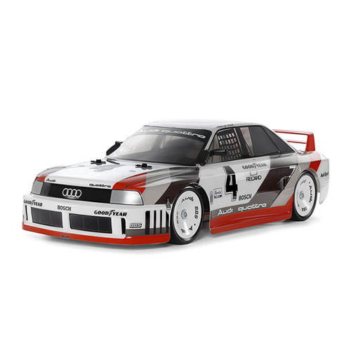 タミヤ【ラジコン】電動RCカー No.744　1／10RC アウディ 90 クワトロ レーシング （TT-02 シャーシ） H-4950344587445【58744】