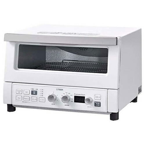 虎【TIGER】コンベクションオーブン＆トースター やきたて 引っ敷き白いこと KAV-A130-WM【KK9N0D18P】