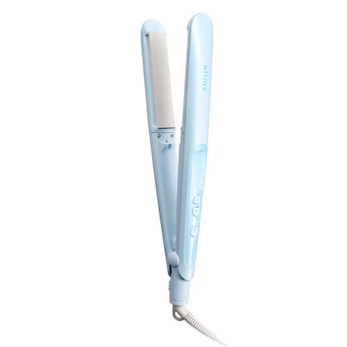 テスコム【TESCOM】マイナスイオン ストレートアイロン パールブルー 26mm elims 海外対応 TS550B-A【温度調節幅：80～200℃】