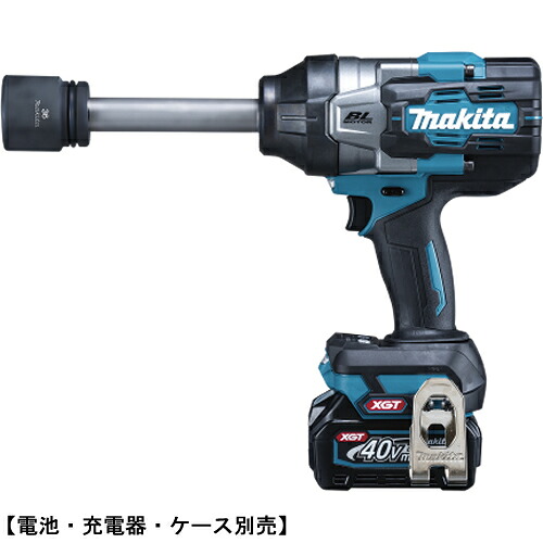 マキタ【makita】40Vmax充電式インパクトレンチ ロングアンビル 本体のみ 角ドライブ19mm TW011GZ【電池・充電器・ケース別売】