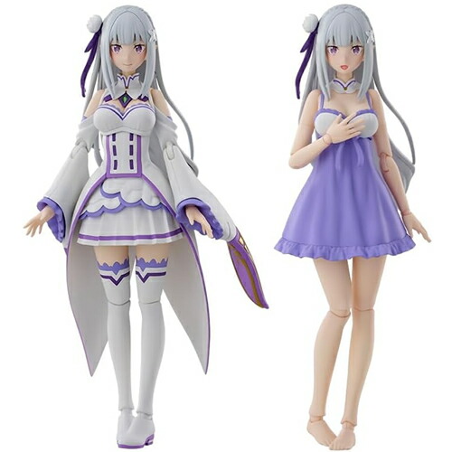 KADOKAWA【プラモデル】KADOKAWA PLASTIC MODEL SERIES 『Re:ゼロから始める異世界生活』 エミリア DX ver. H-4935228698165