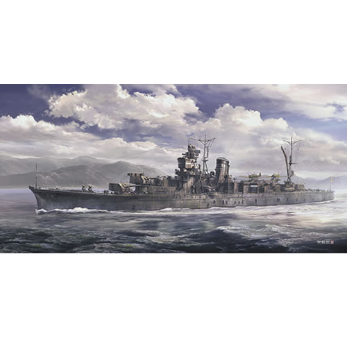 ハセガワ【艦船プラモデル】1／350 日本海軍 軽巡洋艦 酒匂 H-4967834401259【模型全長：498.5mm】Hasegawa