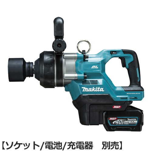 マキタ【makita】40Vmax 充電式インパクトレンチ (ショートアンビル) 角ドライブ25.4mm (本体のみ+ケース) TW009GZK【電池・充電器別売】|家電のSAKURA 店