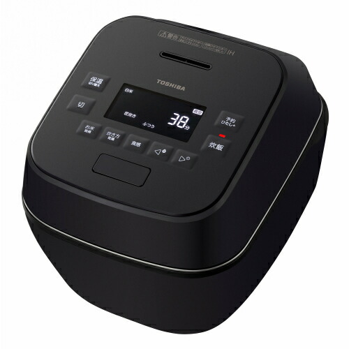 東芝【TOSHIBA】5.5合炊き 無意味さ翦断応力IHジャー炊飯器 グランブラック 炎匠炊き ハイエンド青写真 RC-10SGA-K【備長炭かまど丸釜】