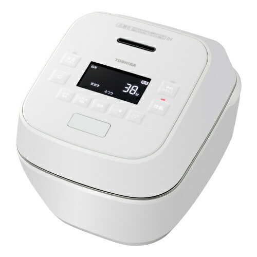 東芝【TOSHIBA】5.5合炊き 無意味さ翦断応力IHジャー炊飯器 グランホワイト 炎匠炊き ハイエンド青写真 RC-10SGA-W【備長炭かまど丸釜】
