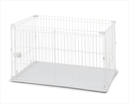 アイリスオーヤマ【ペット用品】 システムサークルトレー付き マットホワイト I-4967576477116|家電のSAKURA 店