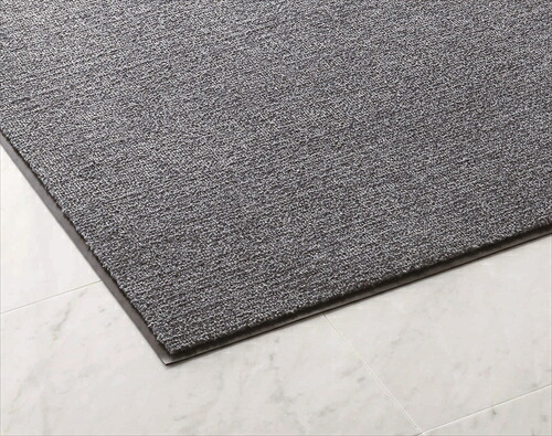 山崎産業【環境用品】ニュー吸水マット（＃40）グレー Y-4903180471652 法人様限定商品 メーカー直送 代引、日時指定、キャンセル不可★【F-176-40-GR】