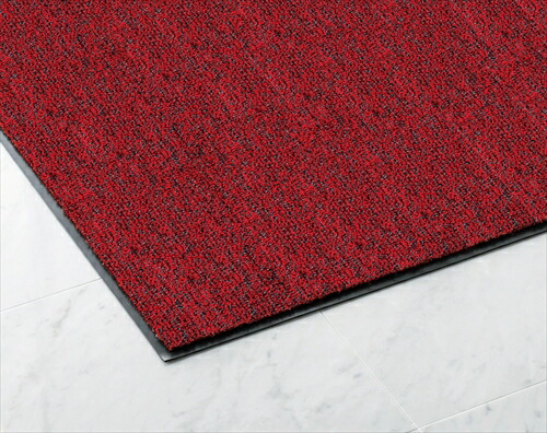 山崎産業【環境用品】ニュー吸水マット（＃40）レッド Y-4903180471669 法人様限定商品 メーカー直送 代引、日時指定、キャンセル不可★【F-176-40-R】