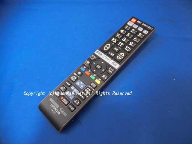 楽天市場】□HITACHI/日立テレビ用リモコンC-H27（L32-H2 023