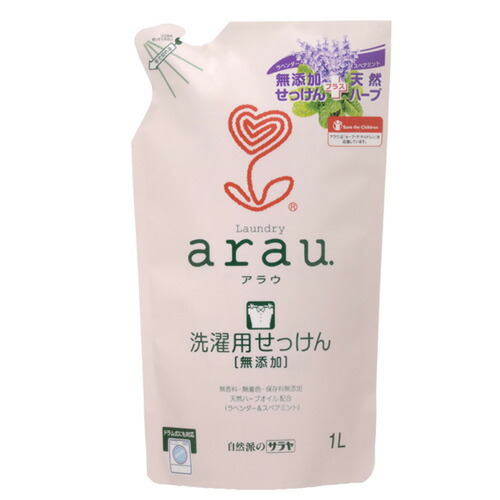 楽天市場 6h限定ほぼ全品p5倍 18 24 サラヤ アラウ Arau 洗濯用せっけん詰め替え用 1 0l ベビーせっけん 低刺激 ベビー洗剤 Eベビー用洗濯洗剤 赤ちゃん専用 D A ショッピングランド でんでん