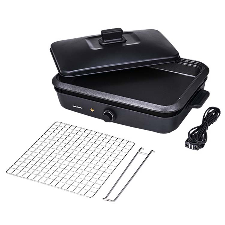テスコム ホットプレート THP70A-K 送料無料 テスコム ホットプレート ホットプレート THP70A-K テスコムホットプレート 蒸し焼き 電気調理器