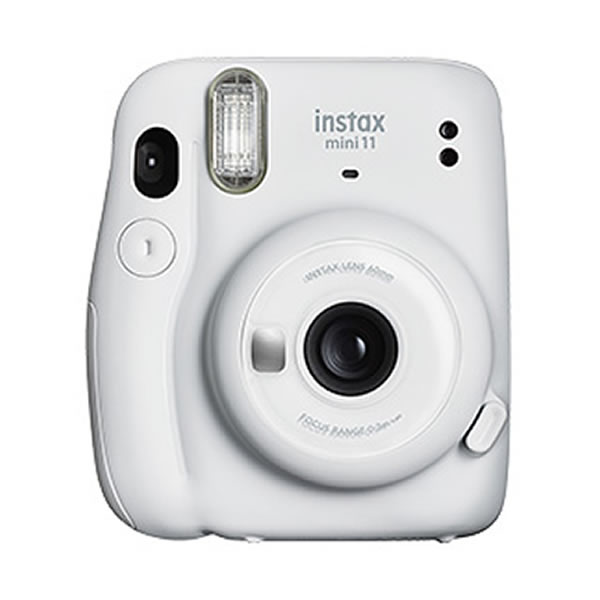 チェキインスタントカメラ富士フイルムinstaxmini11アイスホワイトFUJIFILM(快適家電デジタルライフ)