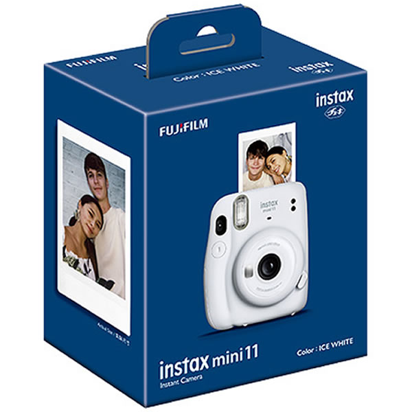 チェキインスタントカメラ富士フイルムinstaxmini11アイスホワイトFUJIFILM(快適家電デジタルライフ)