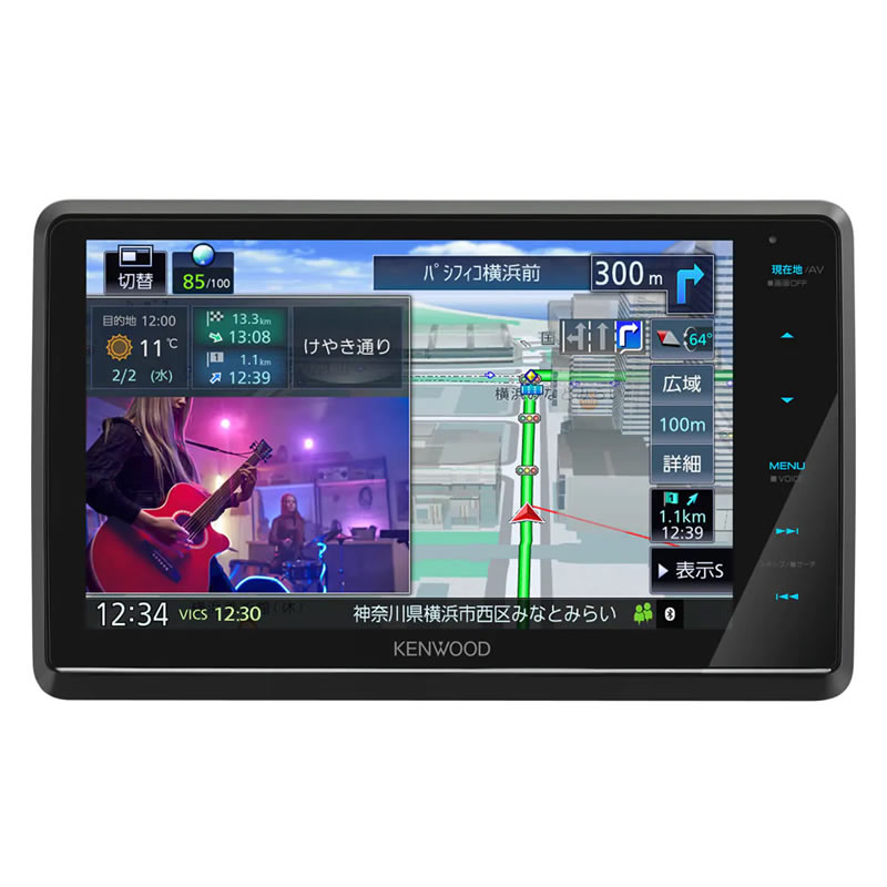 超熱 KENWOOD ケンウッド カーナビ 彩速ナビ 7型ワイド MDV-S708W 専用ドラレコ連携 無料地図更新 フルセグ Bluetooth Wi -Fi AndroidiPhone対応 DVD SD USB ハイレゾ VICS タッチパネル fucoa.cl