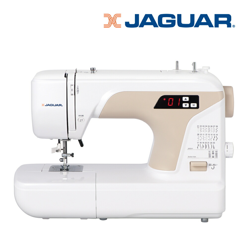 楽天市場】【送料無料】ジャガー JIK-080 電動ミシン 「くま