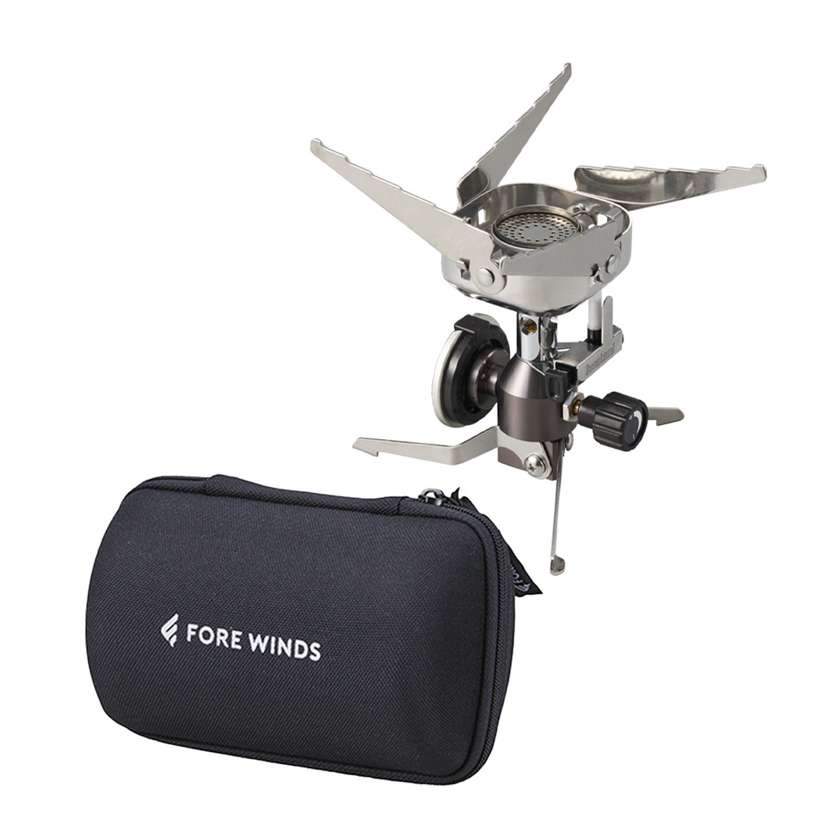 コンパクト カセットガス 日本製 イワタニ アウトドアキャンプバーナー 専用ケース付き FORE WINDS フォアウインズ FW-OCB-JP コンパクトキャンプストーブ