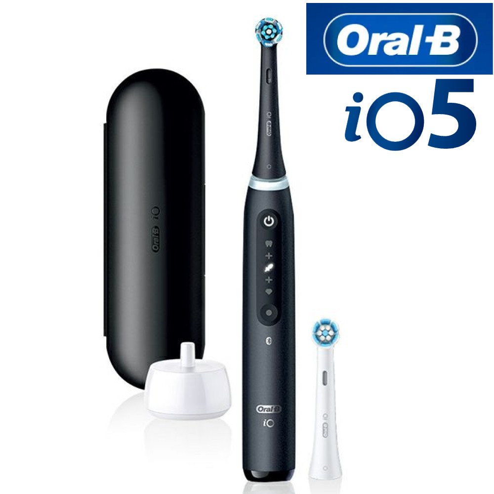 Braun　ブラウン　Oral−B　IOG52J62KBK　iO5　電動歯ブラシ 電動歯ブラシ ブラウンオーラルB 公式 | iO5（マットブラック