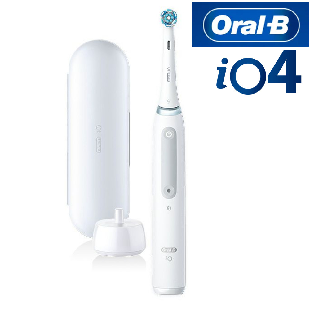 ブラウン 電動歯ブラシ Oral−B IOG41A61KWT WHITE 楽天市場】電動歯ブラシ ブラウン オーラルB iO4 iOG41A61KWT