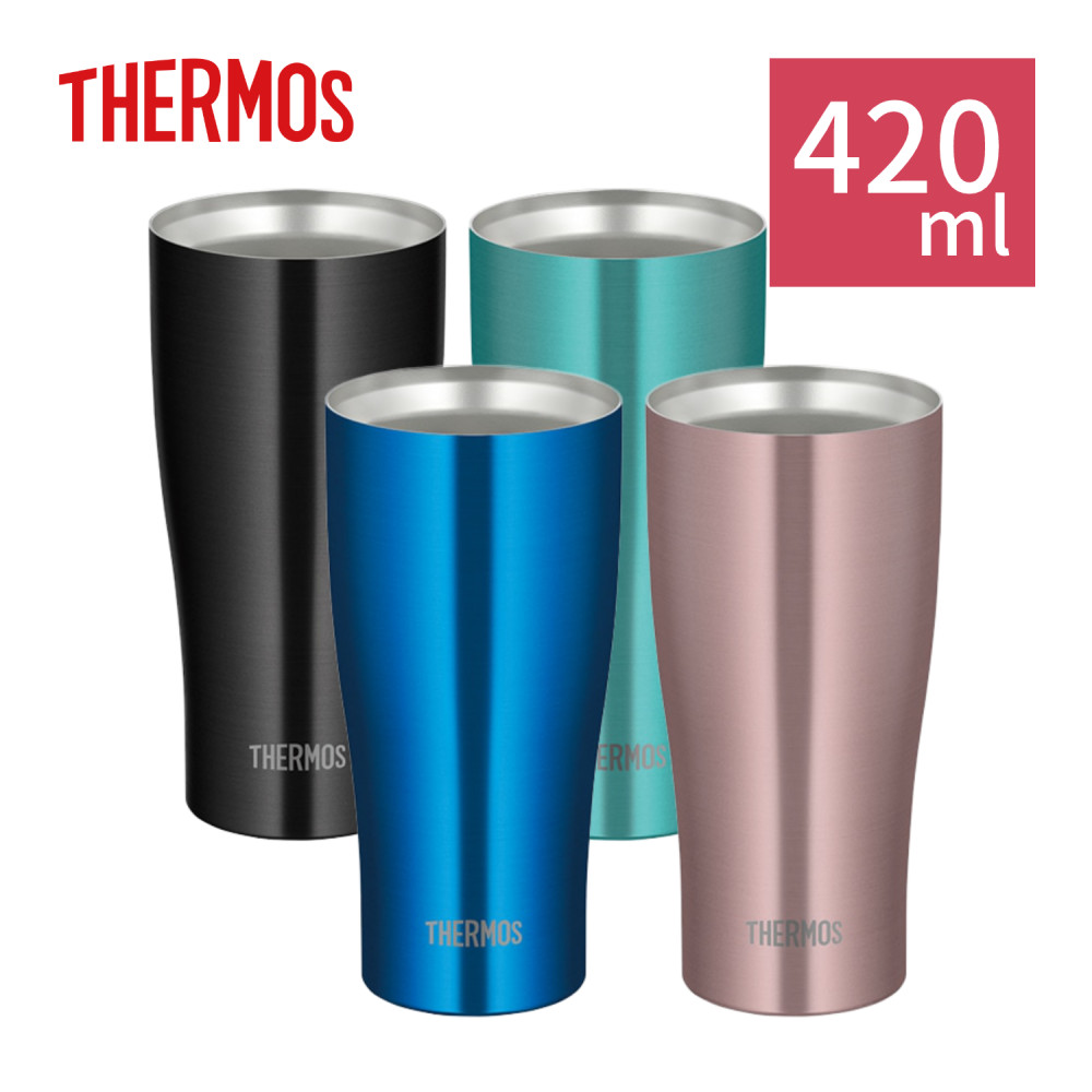 楽天市場】サーモス 真空断熱タンブラー 420ml カラー ステンレス JDY