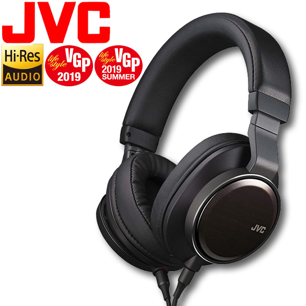 JVC ステレオヘッドフォン　HA- SW01 ステレオヘッドホン（バンドポータブルヘッドホン）WOOD 01（HA