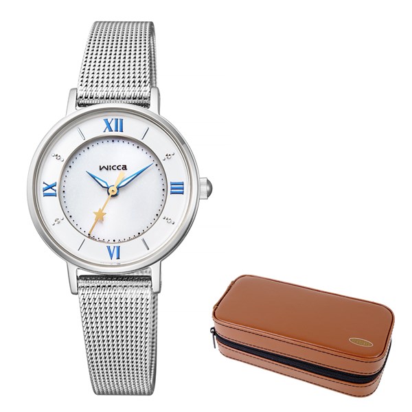 正規激安 時計ケースセット 国内正規品 シチズン Citizen 腕時計 Kp3 465 11 ウィッカ Wicca レディース ステンレスバンド ソーラー アナログ 快適家電デジタルライフ 安い購入 Www Fastrabbit Ro