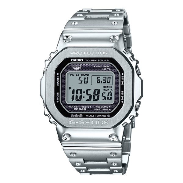 CASIO G-Shock デジタル腕時計 シルバー 楽天市場】カシオ CASIO 腕時計 GMW-B5000D-1JF Gショック G-SHOCK